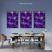 Flower LISIANTHUS Wall Art Decor Peel & Stick Removable Repositionable Frameable Home Decor Gift