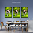 BULLDOG Wall Art Decor Peel & Stick Removable Repositionable Frameable Home Decor Gift