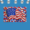 AMERICAN USA FLAG #2 Original Wall Art Decor Flag Collection Peel & Stick Affordable Long Lasting Home Design Gift