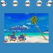 BEACH WAITING FOR YOU Original Wall Art Decor Peel & Stick Affordable Long Lasting Home Design Gift