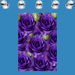 Flower LISIANTHUS Wall Art Decor Peel & Stick Removable Repositionable Frameable Home Decor Gift