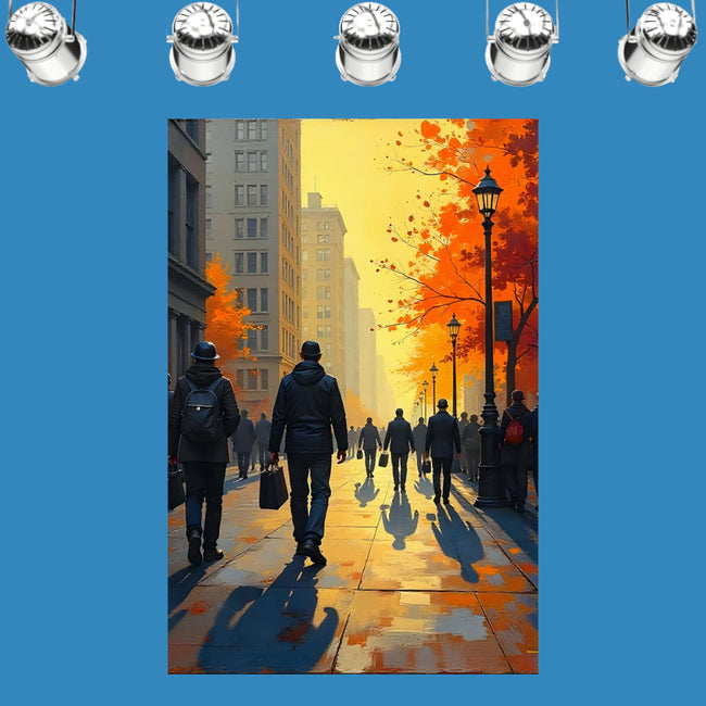 MONDAY MORNING Original Wall Art Decor Realism Painting Beauty Design Home Affordable Long Lasting Gift