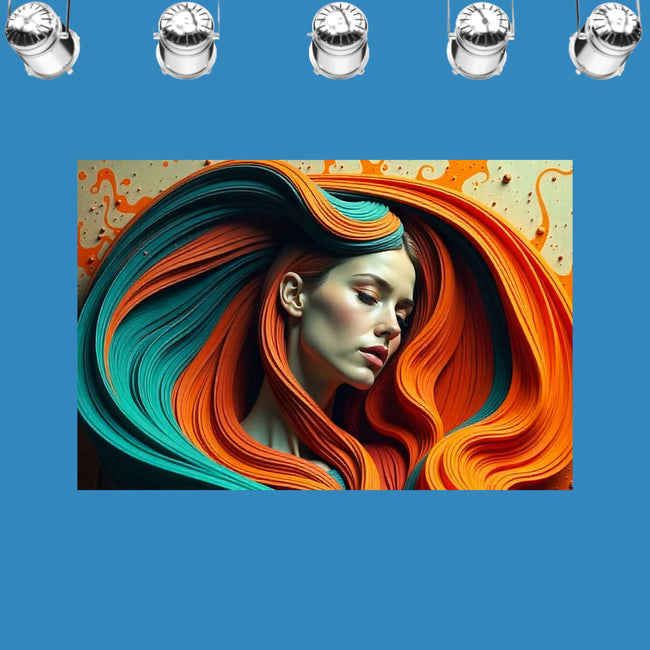 MYSTERIOUS Original Wall Art Decor Pop Art Collection Peel & Stick Affordable Long Lasting Home Design Gift