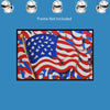 AMERICAN USA FLAG #2 Original Wall Art Decor Flag Collection Peel & Stick Affordable Long Lasting Home Design Gift