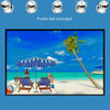 BEACH WAITING FOR YOU Original Wall Art Decor Peel & Stick Affordable Long Lasting Home Design Gift