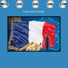 FRENCH FLAG Original Wall Art Decor Flag Collection Peel & Stick Affordable Long Lasting Home Design Gift