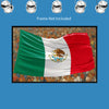 MEXICAN FLAG Original Wall Art Decor Flag Collection Peel & Stick Affordable Long Lasting Home Design Gift