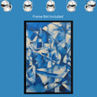 Abstract CUBISM Wall Art Decor Peel & Stick Removable Repositionable Frameable Home Decor Gift