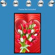 TULIPS WITH LOVE Original Wall Art Decor Love Flower Collections Beauty Design Home Affordable Long-Lasting Gift