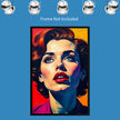Pop Art PORTRAIT No 1  Original Wall Art Decor Beauty Design Home Affordable Long Lasting Gift
