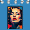 Pop Art PORTRAIT No 5  Original Wall Art Decor Beauty Design Home Affordable Long Lasting Gift