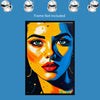 Pop Art PORTRAIT No 7  Original Wall Art Decor Beauty Design Home Affordable Long Lasting Gift