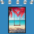 SWING BEACH Original Wall Art Decor Blue Beauty Design Home Affordable Long Lasting Gift