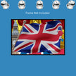 UK FLAG Original Wall Art Decor Flag Collection Peel & Stick Affordable Long Lasting Home Design Gift