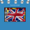 UK FLAG Original Wall Art Decor Flag Collection Peel & Stick Affordable Long Lasting Home Design Gift