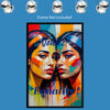 VOULEZ EQUALITY Portrait  Original Wall Art Decor Beauty Design Home Affordable Long Lasting Gift