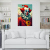 CLOWN AT THE CIRCUS Portrait  Original Wall Art Decor Beauty Design Home Affordable Long Lasting Gift