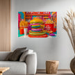 FAST FOOD Original Wall Art Decor Pop Art Collection Peel & Stick Affordable Long Lasting Home Design Gift
