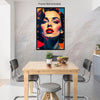 Pop Art PORTRAIT No 5  Original Wall Art Decor Beauty Design Home Affordable Long Lasting Gift