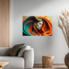 MYSTERIOUS Original Wall Art Decor Portrait Collection Peel & Stick Affordable Long Lasting Home Design Gift