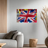 UK FLAG Original Wall Art Decor Flag Collection Peel & Stick Affordable Long Lasting Home Design Gift