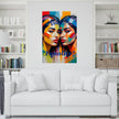 VOULEZ EQUALITY Portrait  Original Wall Art Decor Beauty Design Home Affordable Long Lasting Gift