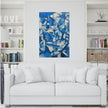 Abstract CUBISM Wall Art Decor Peel & Stick Removable Repositionable Frameable Home Decor Gift