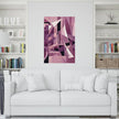 MAUVE Cubism Original Wall Art Decor Blue Beauty Design Home Affordable Long Lasting Gift
