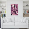 MAUVE Cubism Original Wall Art Decor Blue Beauty Design Home Affordable Long Lasting Gift