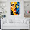 Pop Art PORTRAIT No 7  Original Wall Art Decor Beauty Design Home Affordable Long Lasting Gift