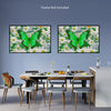 GREEN BUTTERFLY Original Wall Art Decor Peel & Stick Affordable Long Lasting Home Design Gift