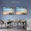 OCEAN BEACH Original Wall Art Decor Peel & Stick Affordable Long Lasting Home Design Gift