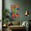 Pop Art MONEY  Original Wall Art Decor Beauty Design Home Affordable Long Lasting Gift