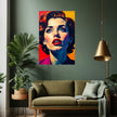 Pop Art PORTRAIT No 1  Original Wall Art Decor Beauty Design Home Affordable Long Lasting Gift