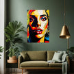 Pop Art PORTRAIT No 6  Original Wall Art Decor Beauty Design Home Affordable Long Lasting Gift