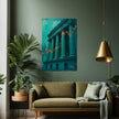 Abstract UP Wall Art Decor Peel & Stick Removable Repositionable Frameable Home Decor Gift