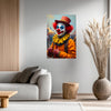 CLOWN AT THE FAIR Portrait  Original Wall Art Decor Beauty Design Home Affordable Long Lasting Gift
