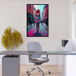 CITY MODEL Portrait  Original Wall Art Decor Beauty Design Home Affordable Long Lasting Gift