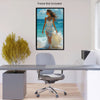 GLAMOR BEACH No 2 Original Wall Art Decor Blue Beauty Design Home Affordable Long Lasting Gift