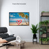 LOVE OCEAN BEACH Original Wall Art Decor Love Collection Peel & Stick Affordable Long Lasting Home Design Gift