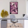 MAUVE Cubism Original Wall Art Decor Blue Beauty Design Home Affordable Long Lasting Gift