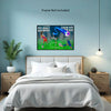 SOCCER Wall Art Decor Peel & Stick Removable Repositionable Frameable Affordable Home Decor Gift