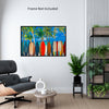 PALM BEACH SURFING Original Wall Art Decor Peel & Stick Affordable Long Lasting Home Design Gift