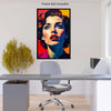 Pop Art PORTRAIT No 1  Original Wall Art Decor Beauty Design Home Affordable Long Lasting Gift