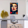 Pop Art PORTRAIT No 5  Original Wall Art Decor Beauty Design Home Affordable Long Lasting Gift