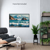 RISING OCEAN Original Wall Art Decor Peel & Stick Affordable Long Lasting Home Design Gift