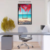 SWING BEACH Original Wall Art Decor Blue Beauty Design Home Affordable Long Lasting Gift