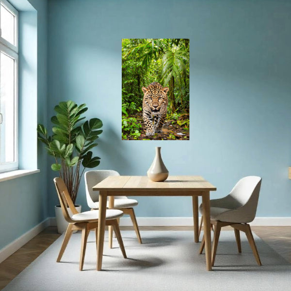 LEOPARD Wall Art Decor Peel & Stick Removable Repositionable Frameable Home Decor Gift