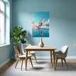 WINDSURFING Wall Art Sport Decor Peel & Stick Removable Repositionable Frameable Home Decor Gift