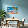 LOVE OCEAN BEACH Original Wall Art Decor Love Collection Peel & Stick Affordable Long Lasting Home Design Gift